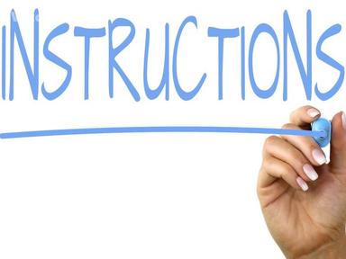 instruction