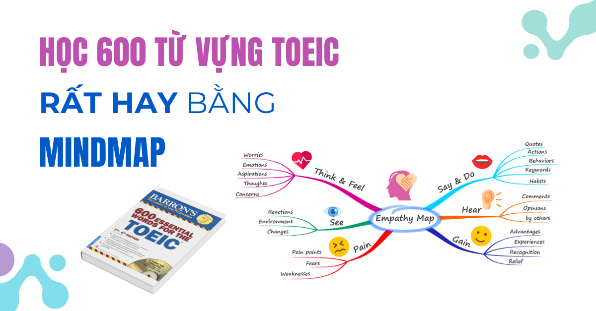 Học 600 Từ vựng TOEIC Hiệu Quả bằng Mindmap