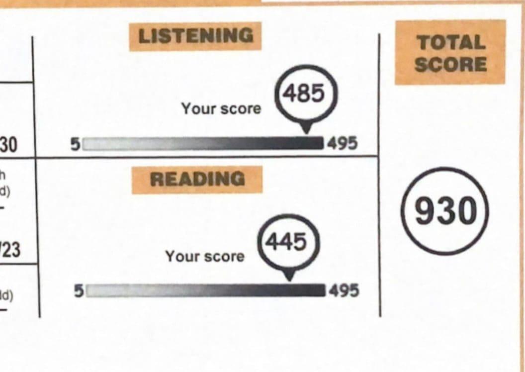 Kinh nghiệm Tăng Điểm TOEIC từ 745 lên 930 trong 2 Tháng - tuvungtoeic.com